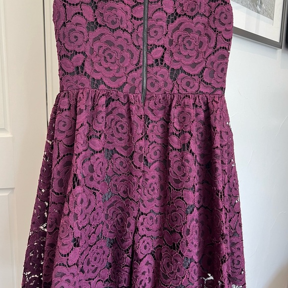 Alice and Olivia Purple Dress Size 4 - Picture 4 of 10